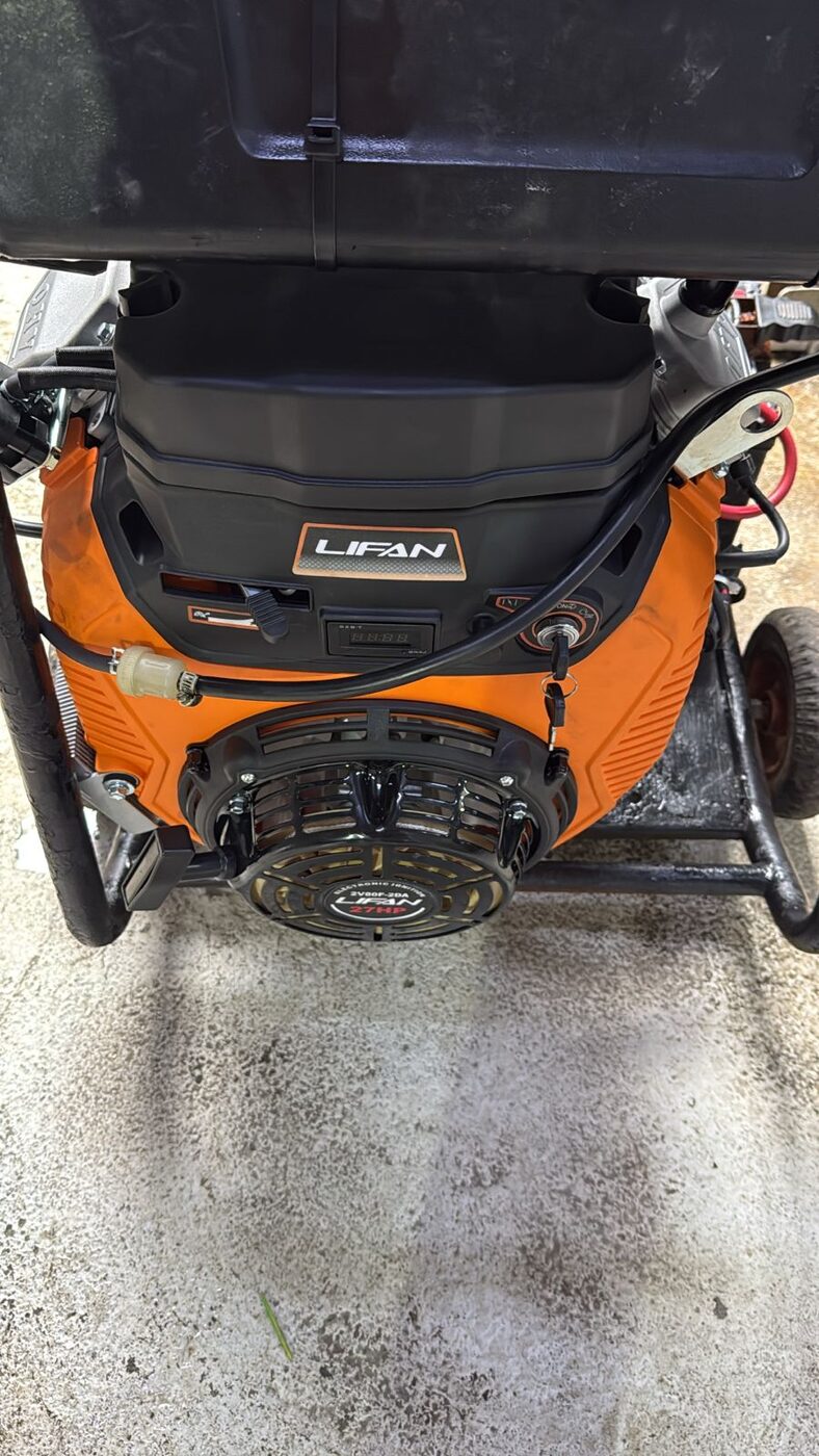 Motor Lifan de la hidrolavadora